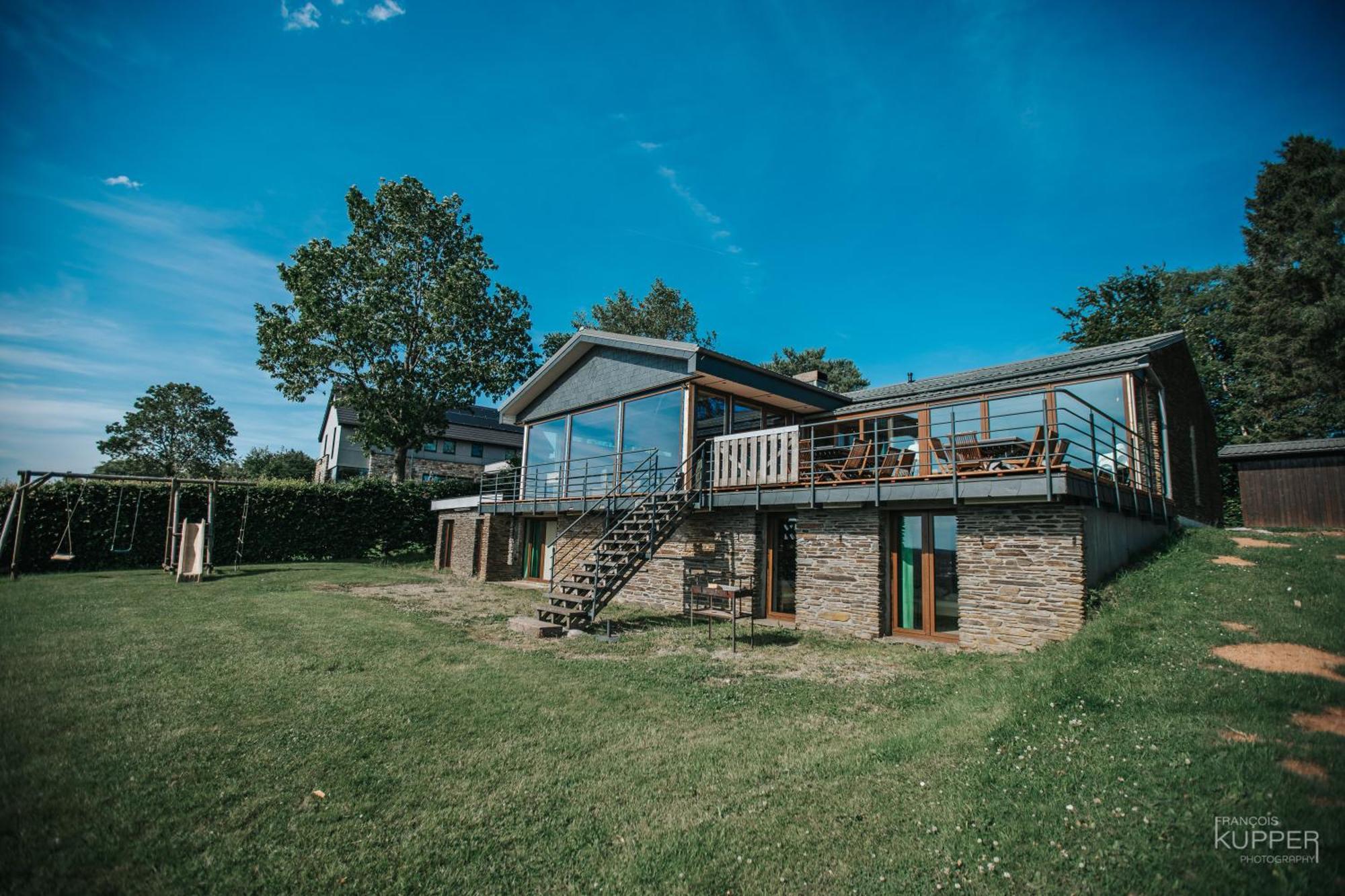 Le Noir Flohay 30 Pers - Malmedy, Vue, Wellness Villa Exteriör bild