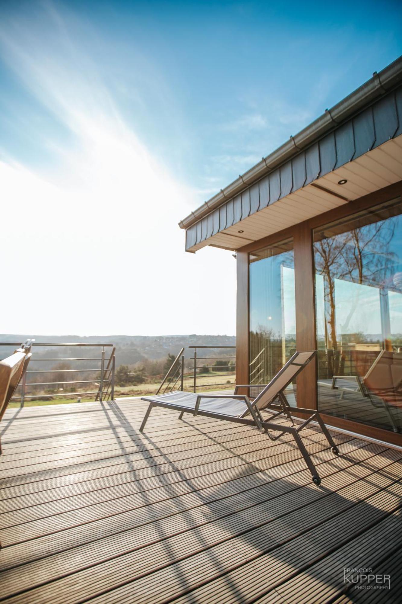 Le Noir Flohay 30 Pers - Malmedy, Vue, Wellness Villa Exteriör bild